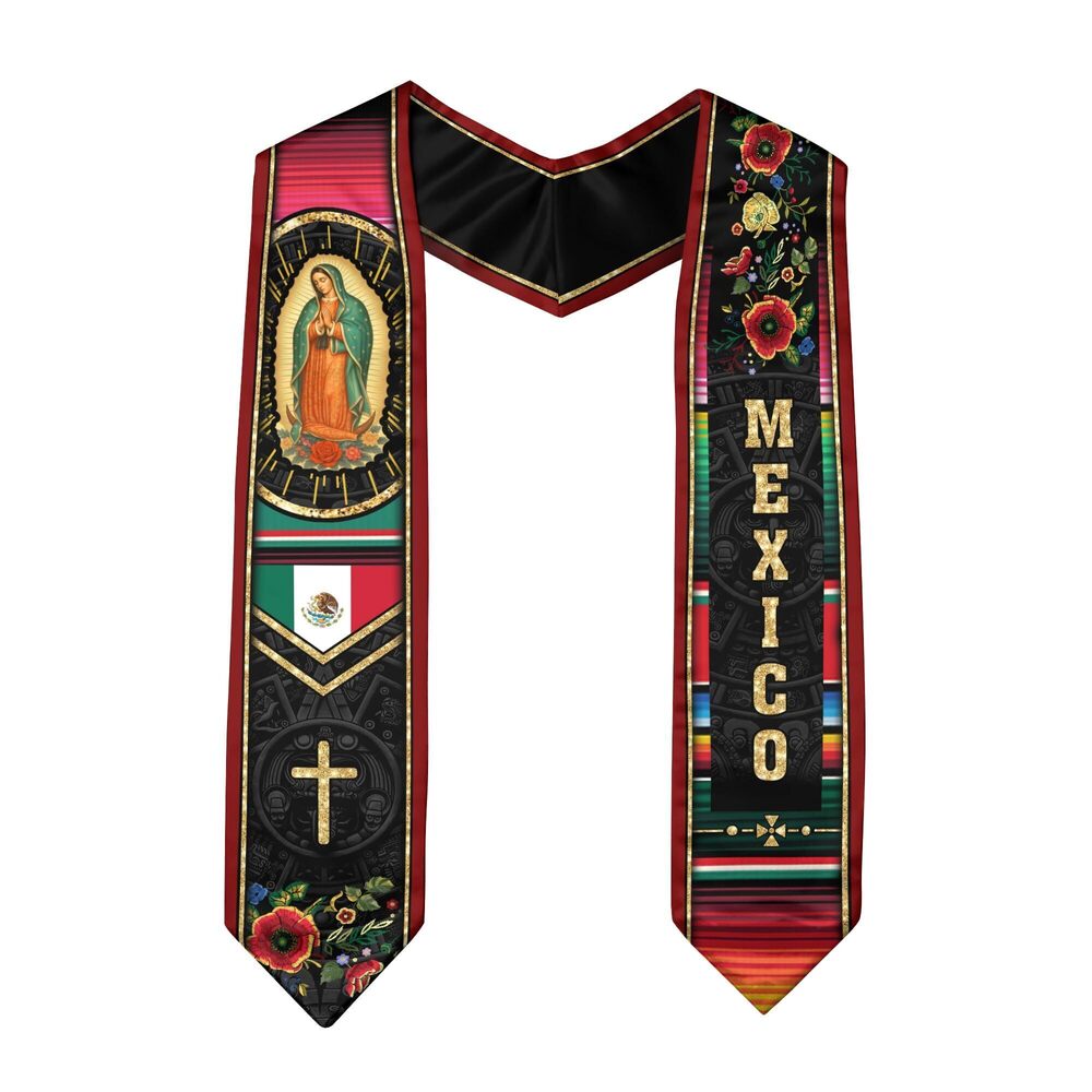 7394 Mexican Graduation Sash 2025, Graduation Stole Class of 2025, Mexican
